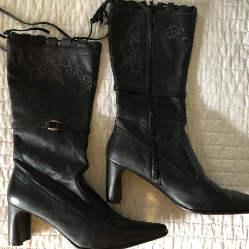 Black Roper Boots